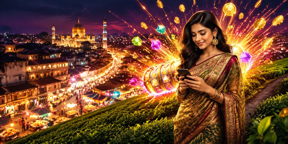 রাজশাহীর চা বাগানে মোবাইলে স্লট গেম খেলছেন a03 ব্যবহারকারী
